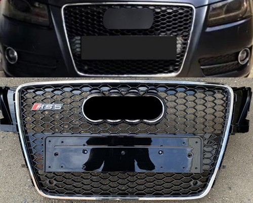 Rs5 stil schwarz chrome - rs5,