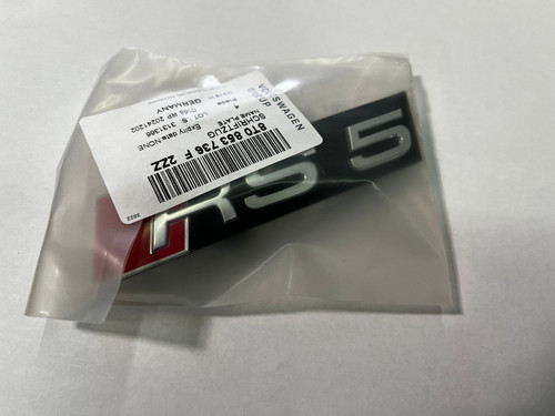 Audi original rs5 schriftzug - original,