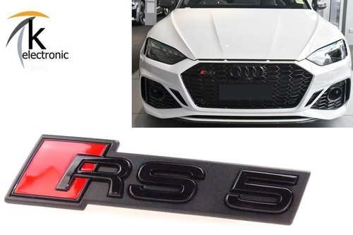Audi rs5 emblem schwarz - audi,